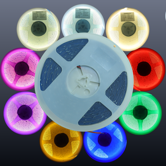 Tira Led COB Flexible de 24 Volts 10 Metros (Varios colores)