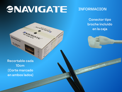 Manguera LED COB Slim 127 Voltas 50 Metros